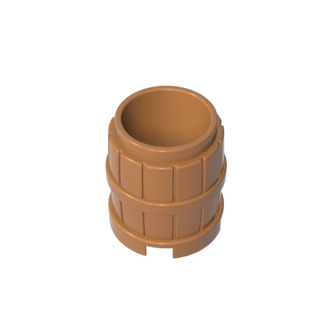 Gobricks,Barrel 2 x 2 x 2,2489