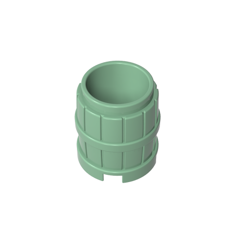 Gobricks,Barrel 2 x 2 x 2,2489