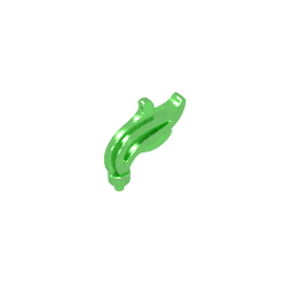 Gobricks,Headwear Accessory Plume/ Feather/ Flame Triple Point,64647