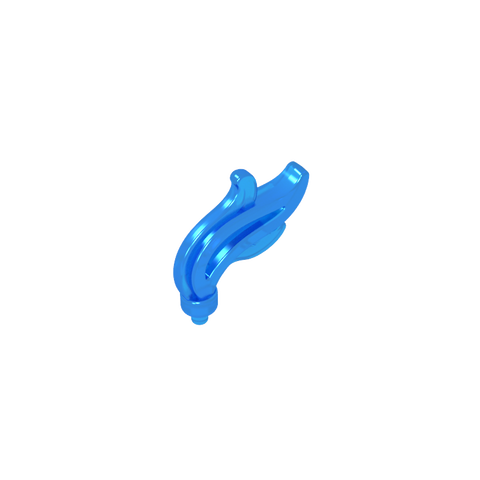 Gobricks,Headwear Accessory Plume/ Feather/ Flame Triple Point,64647