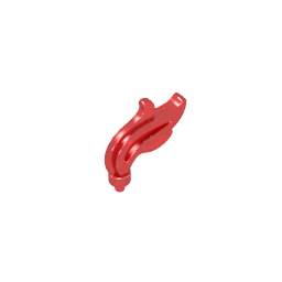 Gobricks,Headwear Accessory Plume/ Feather/ Flame Triple Point,64647
