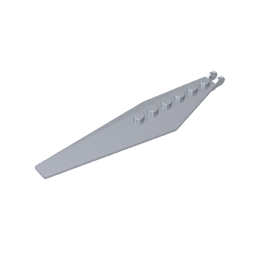 Hinge Plate 1 x 12 with Angled Side Extensions and Tapered Ends,57906