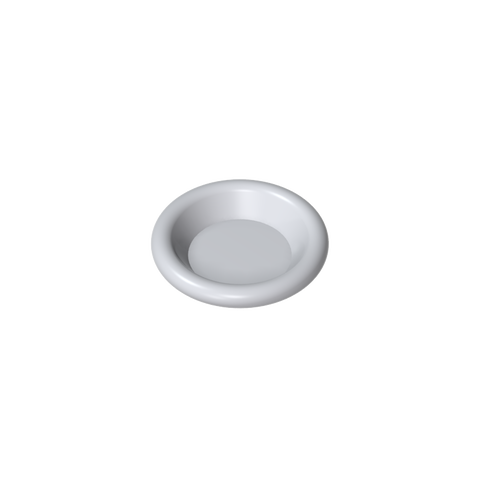 Gobricks,Equipment Dish/ Plate/ Bowl 3 x 3 [Plain],6256