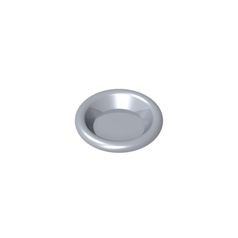 Gobricks,Equipment Dish/ Plate/ Bowl 3 x 3 [Plain],6256