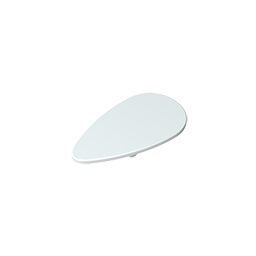 Gobricks,Minifig Shield Ovoid [Plain],2586