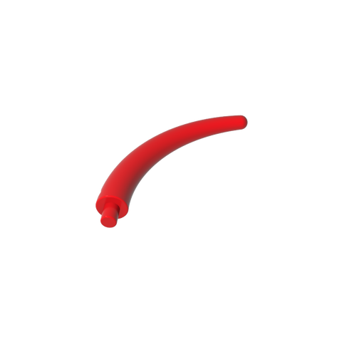 Gobricks,Animal Body Part/ Plant, Tail/ Claw/ Horn/ Branch/ Tentacle, End Section