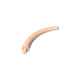 Gobricks,Animal Body Part/ Plant, Tail/ Claw/ Horn/ Branch/ Tentacle, End Section