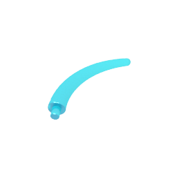 Gobricks,Animal Body Part/ Plant, Tail/ Claw/ Horn/ Branch/ Tentacle, End Section