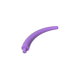 Gobricks,Animal Body Part/ Plant, Tail/ Claw/ Horn/ Branch/ Tentacle, End Section