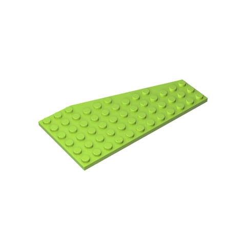 Gobricks,Wedge Plate 6 x 12 Left,30355