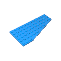 Gobricks,Wedge Plate 6 x 12 Right,30356