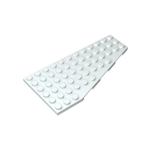 Gobricks,Wedge Plate 6 x 12 Right,30356