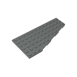 Gobricks,Wedge Plate 6 x 12 Right,30356