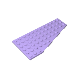 Gobricks,Wedge Plate 6 x 12 Right,30356