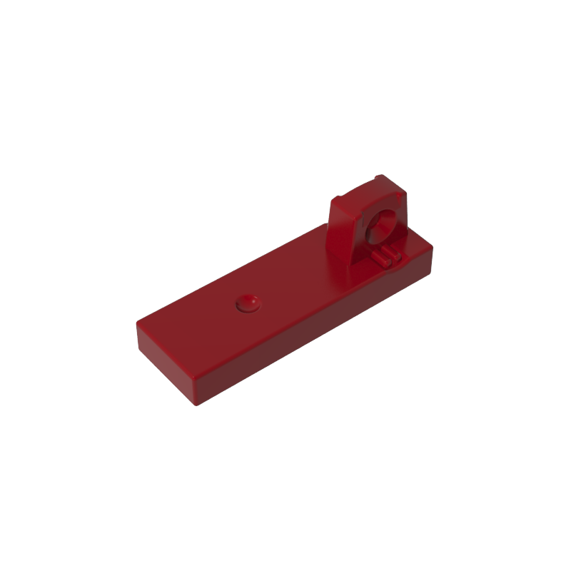 Gobricks,Hinge Tile 1 x 3 Locking with 1 Finger on Top,44300