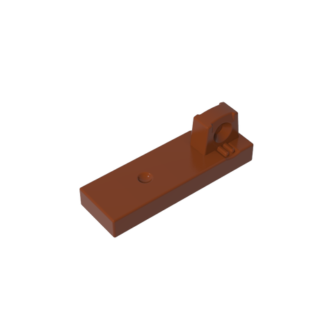 Gobricks,Hinge Tile 1 x 3 Locking with 1 Finger on Top,44300