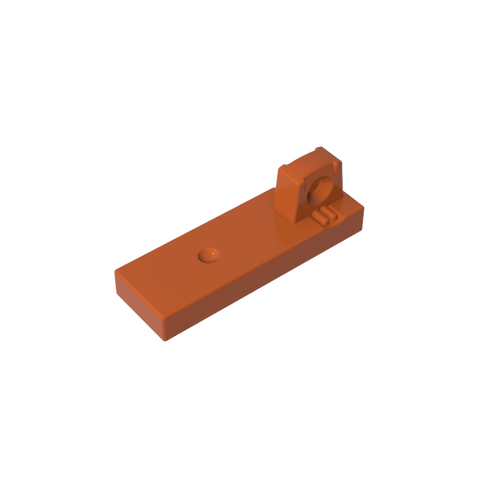 Gobricks,Hinge Tile 1 x 3 Locking with 1 Finger on Top,44300