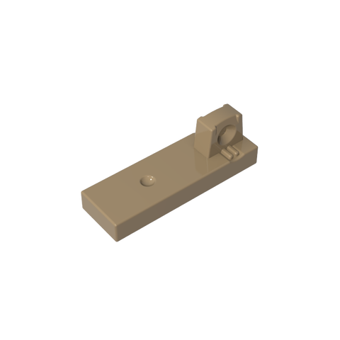 Gobricks,Hinge Tile 1 x 3 Locking with 1 Finger on Top,44300