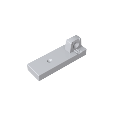 Gobricks,Hinge Tile 1 x 3 Locking with 1 Finger on Top,44300