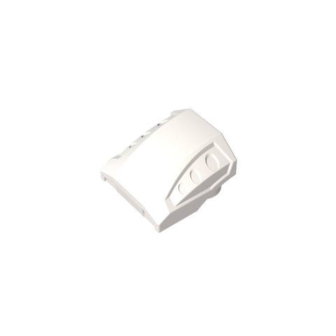Gobricks,Slope Curved 2 x 2 No Studs - 3 Recessed Side Ports,44675