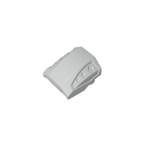 Gobricks,Slope Curved 2 x 2 No Studs - 3 Recessed Side Ports,44675