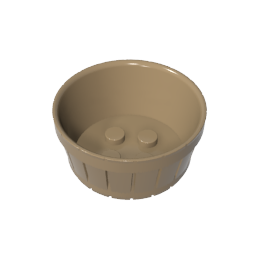 Gobricks,Barrel Half Large,gdsm235