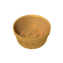 Gobricks,Barrel Half Large,gdsm235