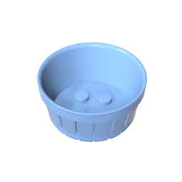 Gobricks,Barrel Half Large,gdsm235