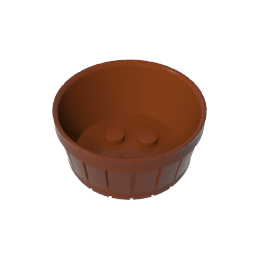 Gobricks,Barrel Half Large,gdsm235