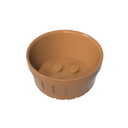 Gobricks,Barrel Half Large,gdsm235