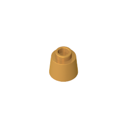Gobricks,Cone 1.17 x 1.17 x 2/3 (Fez),85975