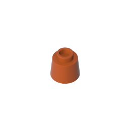 Gobricks,Cone 1.17 x 1.17 x 2/3 (Fez),85975
