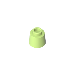 Gobricks,Cone 1.17 x 1.17 x 2/3 (Fez),85975
