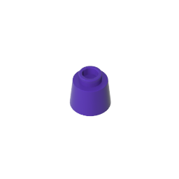 Gobricks,Cone 1.17 x 1.17 x 2/3 (Fez),85975