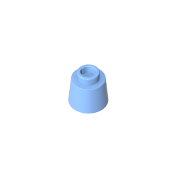 Gobricks,Cone 1.17 x 1.17 x 2/3 (Fez),85975
