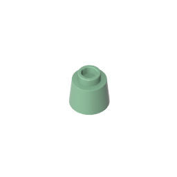 Gobricks,Cone 1.17 x 1.17 x 2/3 (Fez),85975