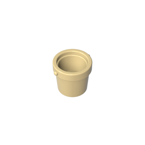 Gobricks,Bucket 1 x 1 x 1,95343