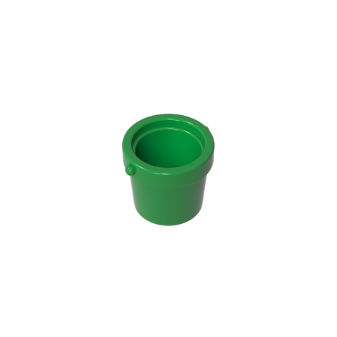 Gobricks,Bucket 1 x 1 x 1,95343