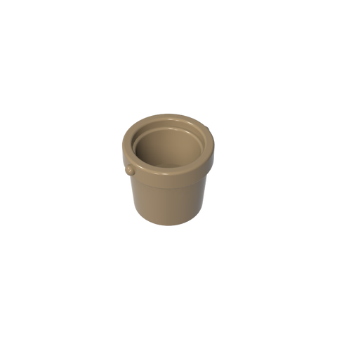 Gobricks,Bucket 1 x 1 x 1,95343