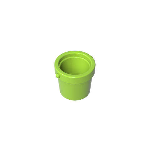 Gobricks,Bucket 1 x 1 x 1,95343