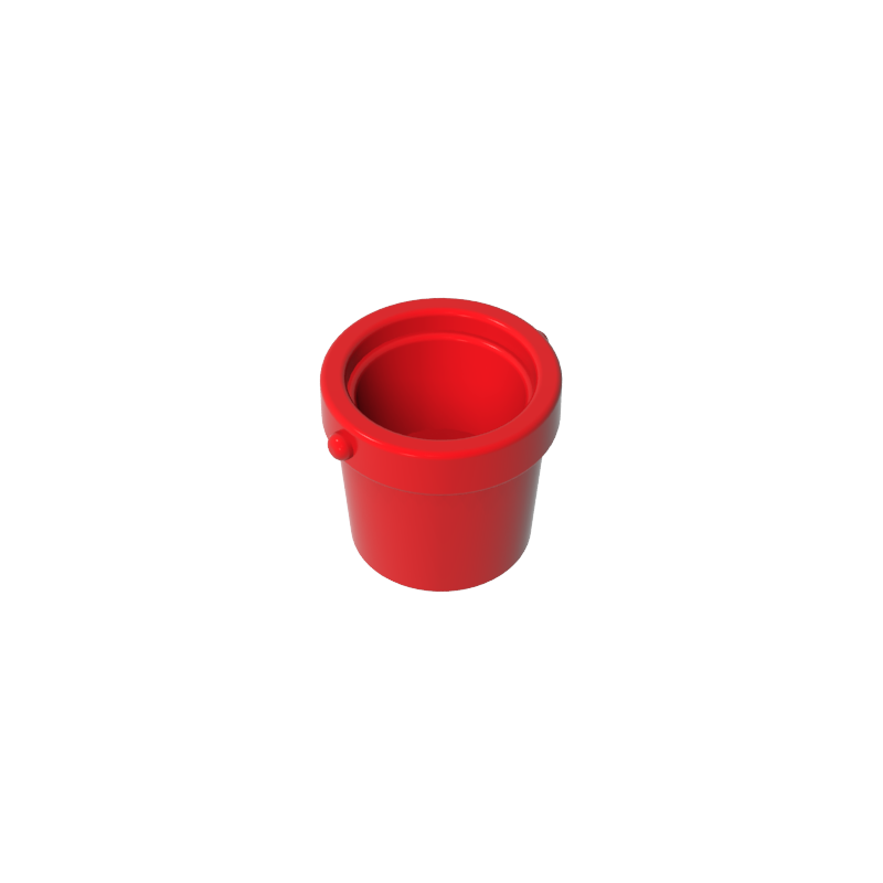 Gobricks,Bucket 1 x 1 x 1,95343