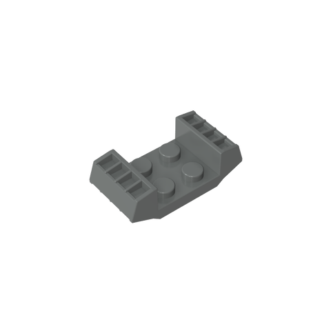 Gobricks,Plate Special 2 x 2 with Grills,41862
