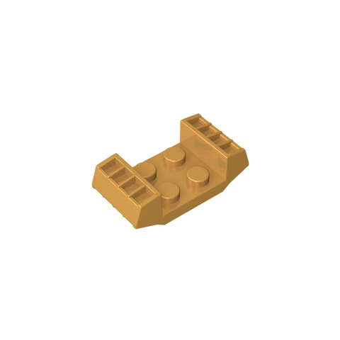 Gobricks,Plate Special 2 x 2 with Grills,41862