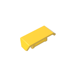 Gobricks,Spoiler 2 x 4 with Handle [Plain],98834