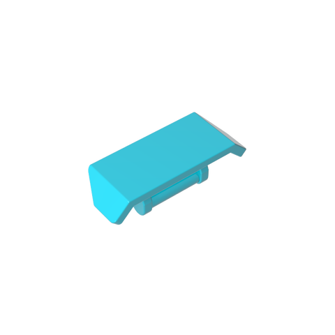 Gobricks,Spoiler 2 x 4 with Handle [Plain],98834