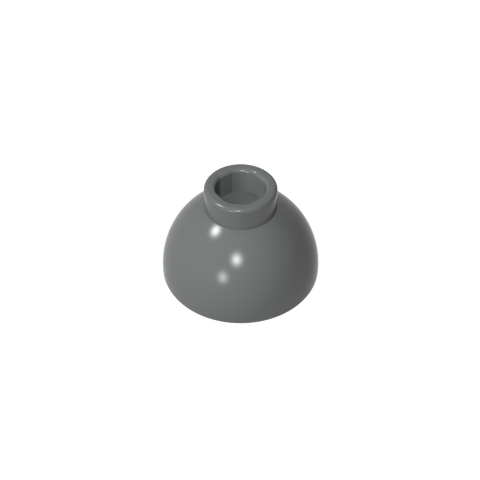 Gobricks,Brick Round 1.5 x 1.5 Dome Top [Plain],20952,37840