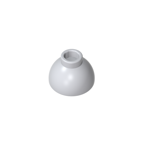 Gobricks,Brick Round 1.5 x 1.5 Dome Top [Plain],20952,37840