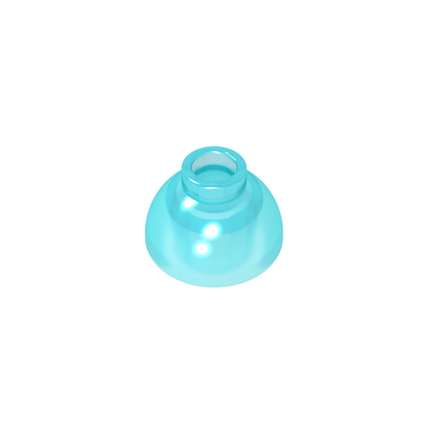 Gobricks,Brick Round 1.5 x 1.5 Dome Top [Plain],20952,37840
