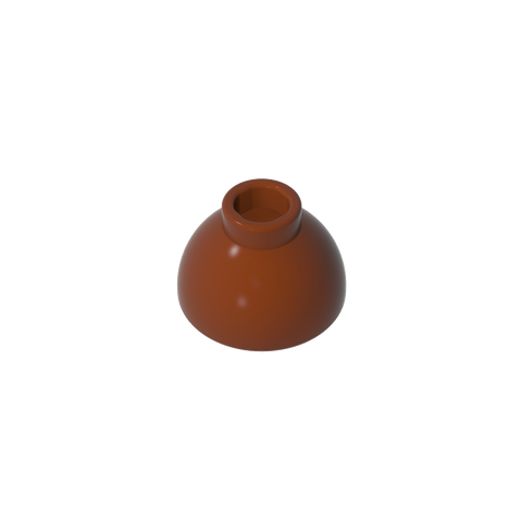 Gobricks,Brick Round 1.5 x 1.5 Dome Top [Plain],20952,37840