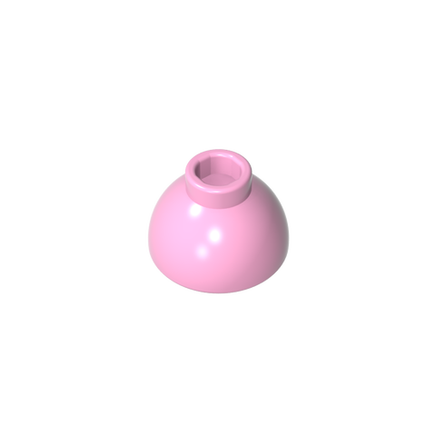 Gobricks,Brick Round 1.5 x 1.5 Dome Top [Plain],20952,37840